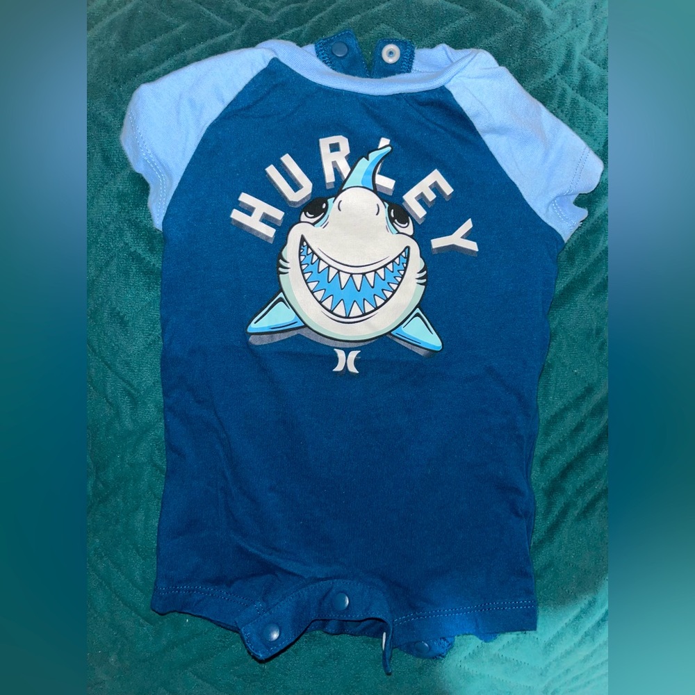 Hurley one piece outfit 3 months